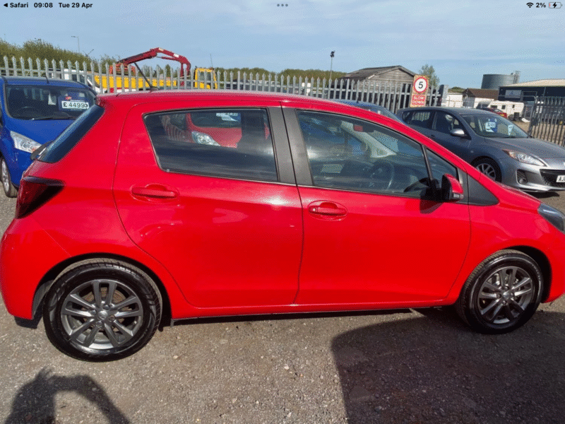 2015 Toyota Yaris 1.0 VVT-i Icon 5dr HATCHBACK Petrol Manual