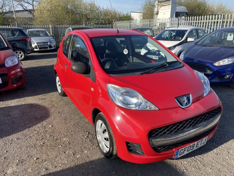 2009 Peugeot 107 1.0 Urban Lite 3dr HATCHBACK Petrol Manual