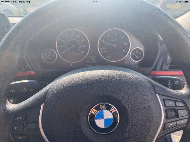 2014 BMW 320d Sport . Spares or repairs only.