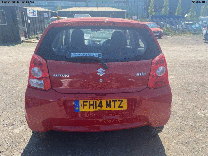 2014 Susuki Alto SZ