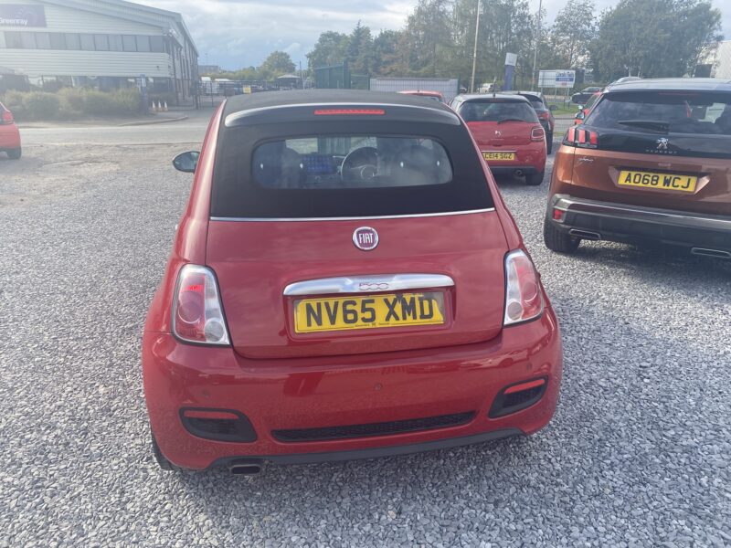 2016 Fiat 500 1.2 S 2dr CONVERTIBLE