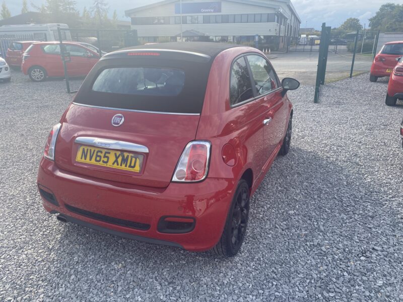 2016 Fiat 500 1.2 S 2dr CONVERTIBLE