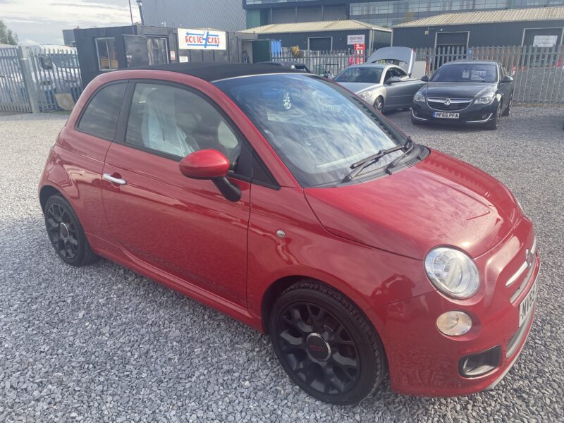 2016 Fiat 500 1.2 S 2dr CONVERTIBLE